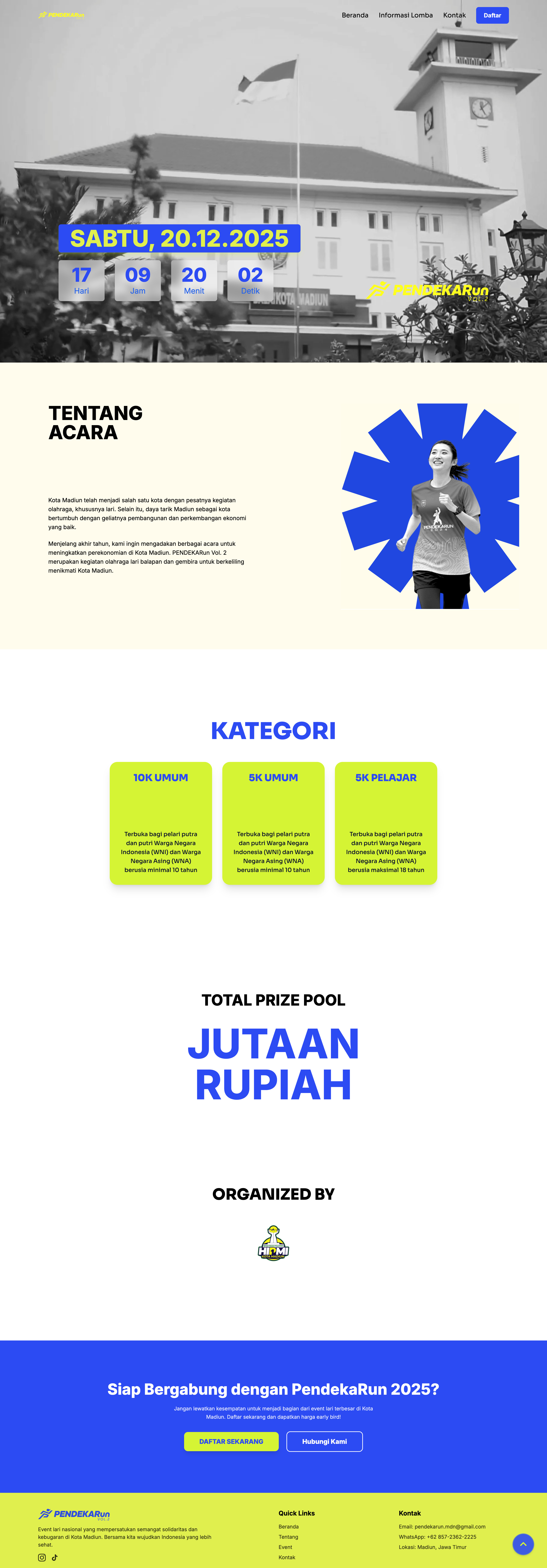 PendekaRun 2025 screenshot 3