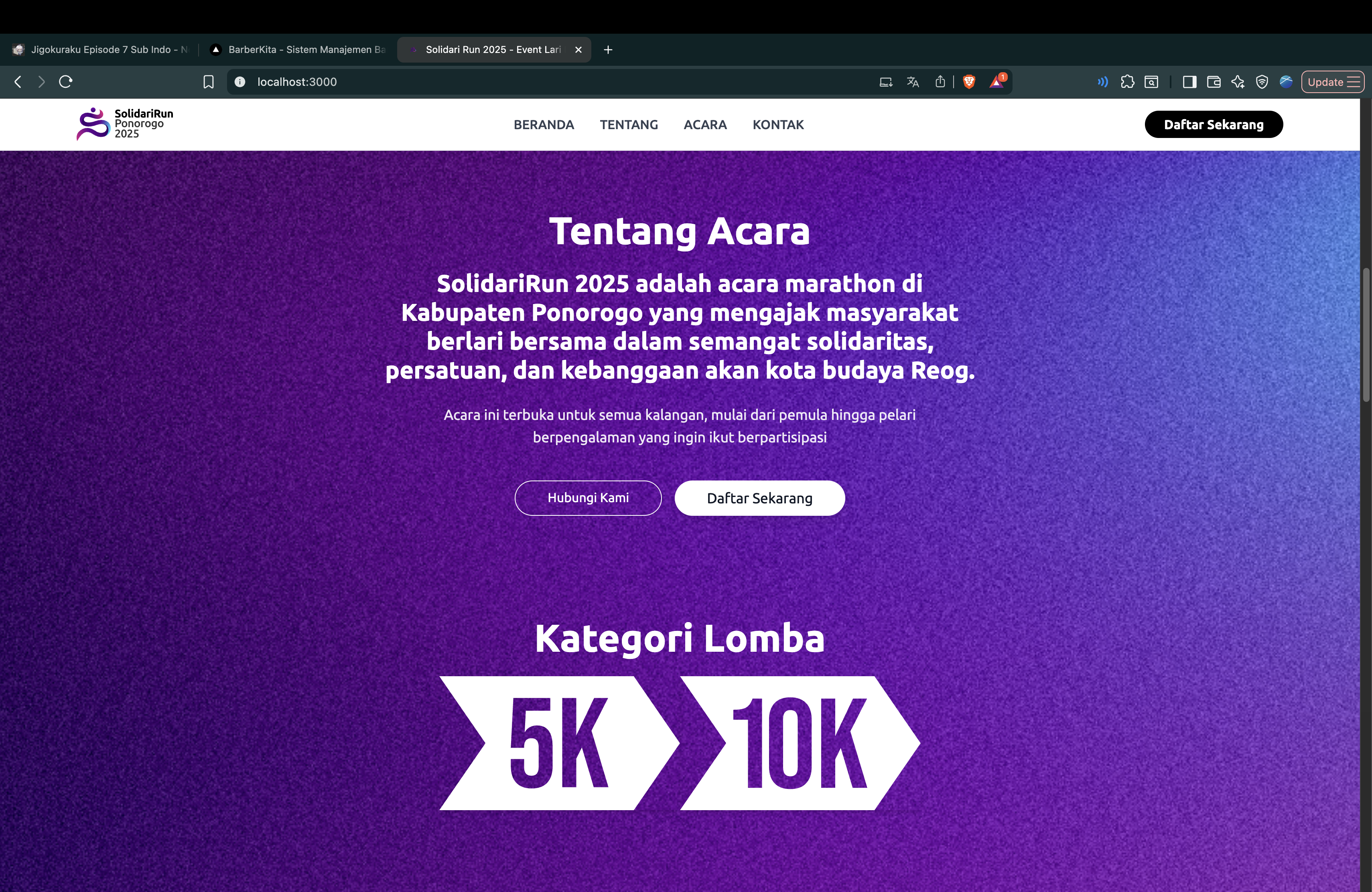 Solidarirun 2025 screenshot 4