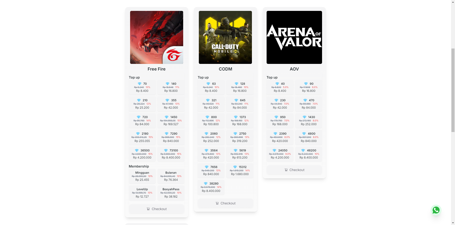 USHOP ID screenshot 2