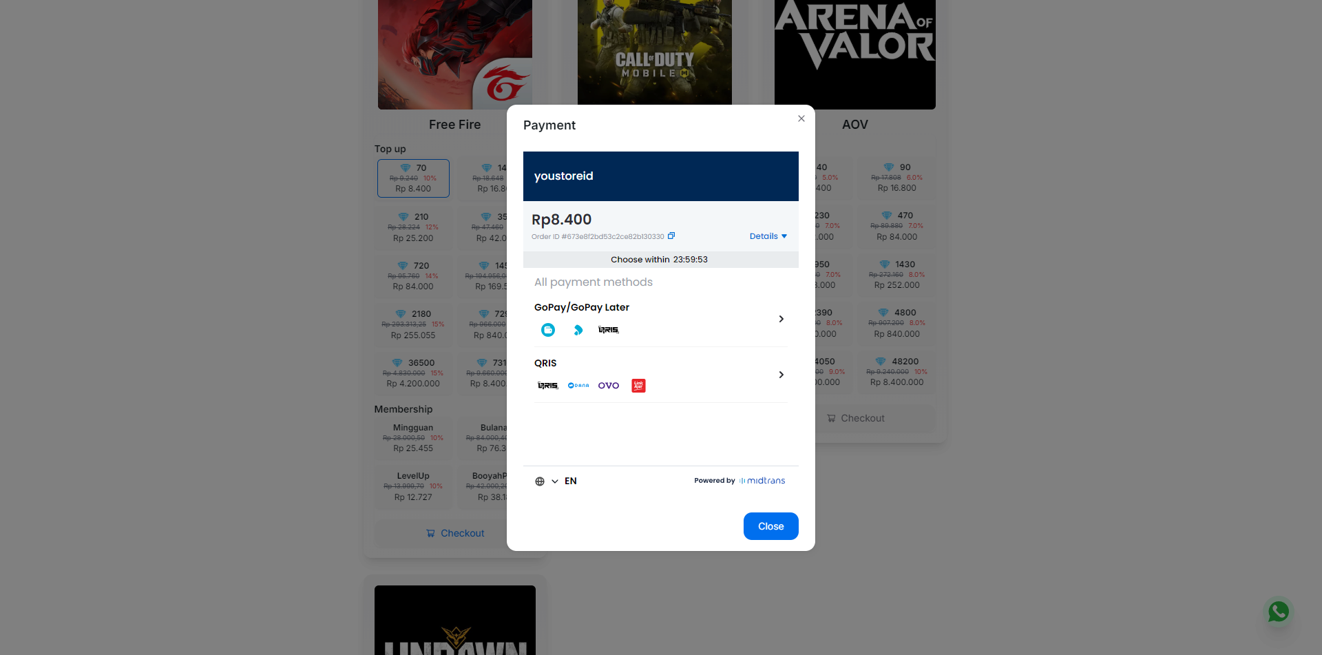 USHOP ID screenshot 5